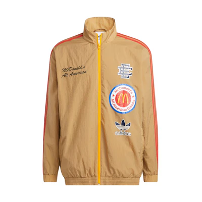 adidas Originals Eric Emanuel McDonald's Logo Retro Track Jacket Brown HI5589