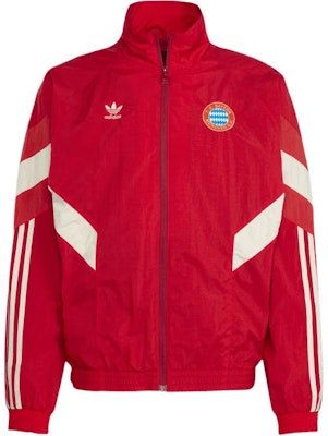 adidas Originals x FC Bayern Track Top Red Retro Football Jacket. IS6508 Order adidas Originals x FC Bayern Track Top Red Retro Football Jacket. IS6508