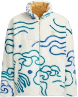 adidas Originals x FEIFEI RUAN CNY Reversible Fur Fleece Jacket Cream Unisex. IX4243 adidas Originals x FEIFEI RUAN CNY Reversible Fur Fleece Jacket Cream Unisex. IX4243