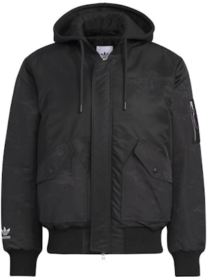 adidas Originals x FEIFEI RUAN FW23 男女印花拉鍊帽夾克外套 - 黑色 IX4232 Order adidas Originals x FEIFEI RUAN FW23 男女印花拉鍊帽夾克外套 - 黑色 IX4232