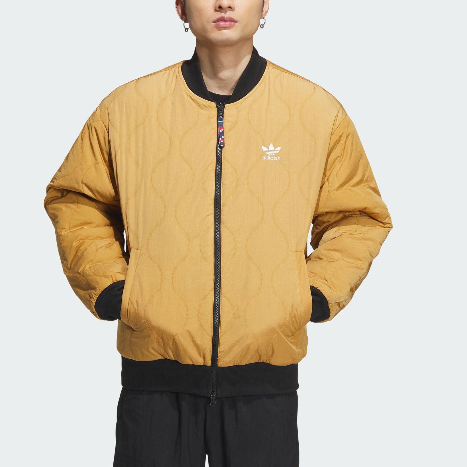 Sizing 阿迪达斯原创 x 阮菲菲 双面羊羔绒夹克 男女通用 黑色 IX4215