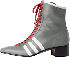 Gucci adidas Originals x Leather Fashion Sneaker Boots 'Grey' 714871-AABAA-1545 Gucci adidas Originals x Leather Fashion Sneaker Boots 'Grey' 714871-AABAA-1545