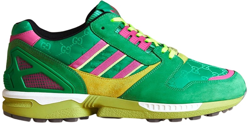 グッチ×アディダス ZX8000 緑黄ピンク 721937-AAA89-3749 Order グッチ×アディダス ZX8000 緑黄ピンク 721937-AAA89-3749