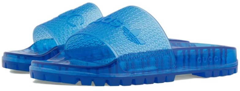 구찌 아디다스 러버 슬라이드 '블루' 721229-JAACP-8759 Lookbook 구찌 아디다스 러버 슬라이드 '블루' 721229-JAACP-8759