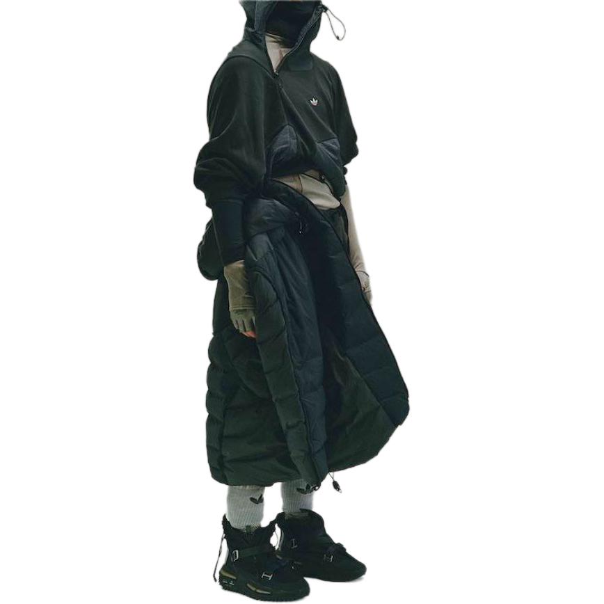 Shop adidas Originals x HAMCUS Hoodie Uniseks Hitam dengan Poket Logo Dada. IX4342