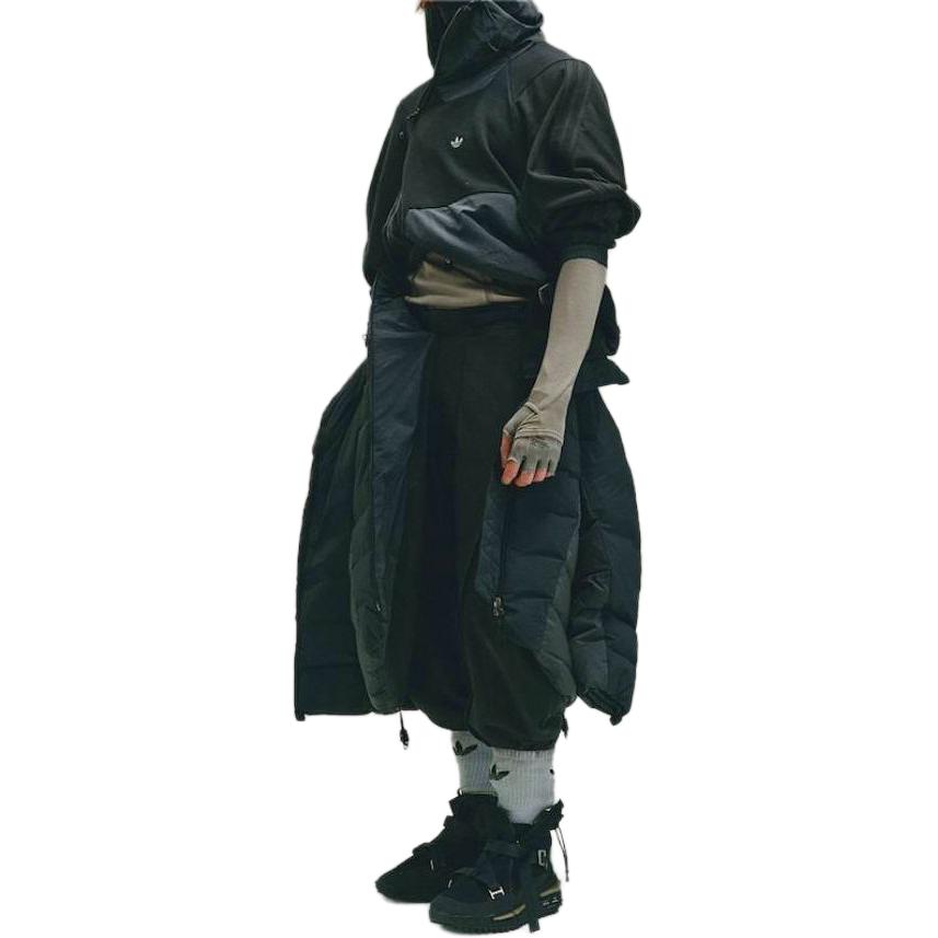 Purchase adidas Originals x HAMCUS Hoodie Uniseks Hitam dengan Poket Logo Dada. IX4342