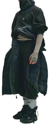 adidas Originals x HAMCUS Hoodie Uniseks Hitam dengan Poket Logo Dada. IX4342 Purchase adidas Originals x HAMCUS Hoodie Uniseks Hitam dengan Poket Logo Dada. IX4342