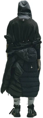 adidas Originals x HAMCUS Hoodie Uniseks Hitam dengan Poket Logo Dada. IX4342 Details for adidas Originals x HAMCUS Hoodie Uniseks Hitam dengan Poket Logo Dada. IX4342