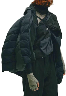 adidas Originals x HAMCUS Hoodie Uniseks Hitam dengan Poket Logo Dada. IX4342 Cheap adidas Originals x HAMCUS Hoodie Uniseks Hitam dengan Poket Logo Dada. IX4342