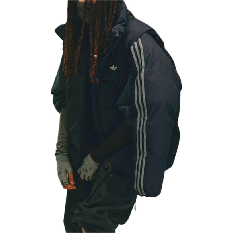 Purchase adidas Originals x HAMCUS FW23 Jaket Zip-Up Hitam Berhud Unisex. IY5049