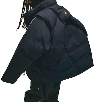 阿迪达斯Originals x HAMCUS FW23黑色连帽拉链羽绒夹克男女同款 IY5049 Details for 阿迪达斯Originals x HAMCUS FW23黑色连帽拉链羽绒夹克男女同款 IY5049