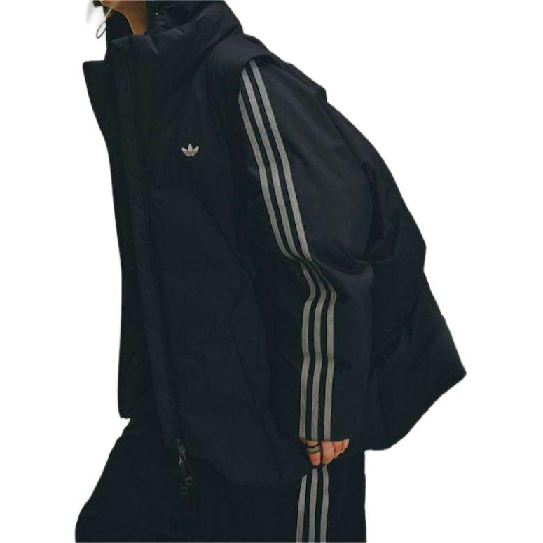Sizing adidas Originals x HAMCUS FW23 Jaket Zip-Up Hitam Berhud Unisex. IY5049