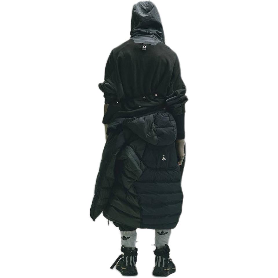 Purchase アディダス オリジナルス x HAMCUS FW23 男女兼用キルティングフードパファージャケット ブラック IX4343