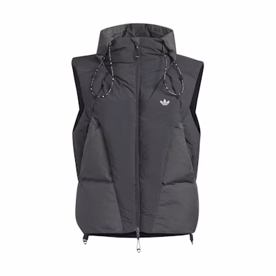 adidas Originals HAMCUS FW23 Quilted Logo Puffer Vest Black-Unisex. IX4345