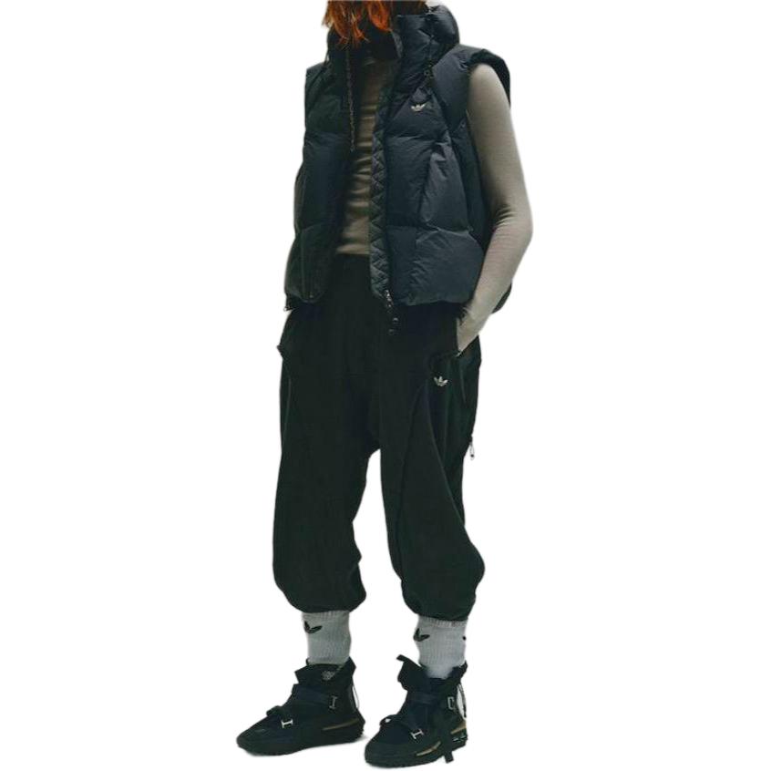 Sizing アディダスオリジナルス x HAMCUS FW23 キルテッドロゴパフベスト ブラック-ユニセックス. IX4345