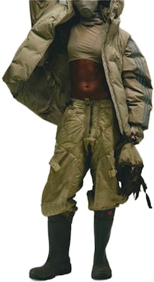 adidas Originals x HAMCUS FW23 Three-Stripes Logo Hooded Puffer Jacket Khaki Unisex IY5050 Lookbook adidas Originals x HAMCUS FW23 Three-Stripes Logo Hooded Puffer Jacket Khaki Unisex IY5050