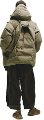 adidas Originals x HAMCUS FW23 Three-Stripes Logo Hooded Puffer Jacket Khaki Unisex IY5050 Cheap adidas Originals x HAMCUS FW23 Three-Stripes Logo Hooded Puffer Jacket Khaki Unisex IY5050