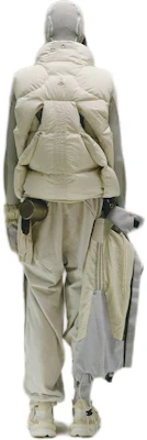 adidas Originals x HAMCUS Jaket Puff Zip Berlogo Quilted Putih Uniseks IU4839 1