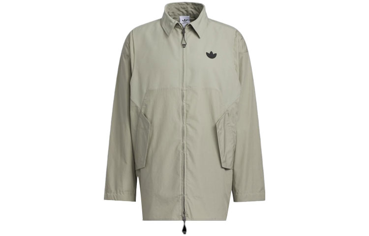 adidas Originals HAMCUS Volcanic Ridge Straight Collar Jacket Unisex Silver Gray IL6939
