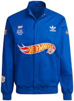 adidas Originals x Hot Wheels x Sean Wotherspoon Blue Track Jacket 秋款 HT6584 adidas Originals x Hot Wheels x Sean Wotherspoon Blue Track Jacket 秋款 HT6584