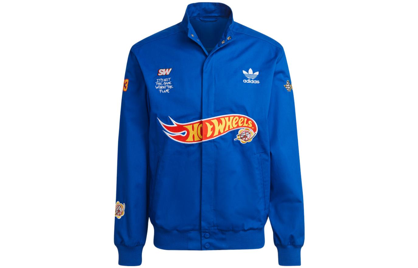 Order adidas Originals x Hot Wheels x Sean Wotherspoon 藍色運動外套 秋季款 HT6584