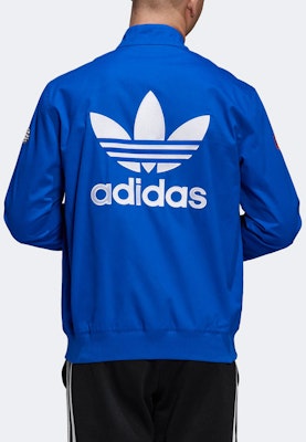 adidas Originals x Hot Wheels x Sean Wotherspoon 藍色運動外套 秋季款 HT6584 Shop adidas Originals x Hot Wheels x Sean Wotherspoon 藍色運動外套 秋季款 HT6584