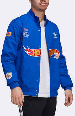 adidas Originals x Hot Wheels x Sean Wotherspoon 藍色運動外套 秋季款 HT6584 Purchase adidas Originals x Hot Wheels x Sean Wotherspoon 藍色運動外套 秋季款 HT6584