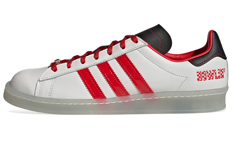 adidas Originals x Howlin' Ray's Campus 00s White/Red Leather Low-Top Sneakers FZ6566 Shoes