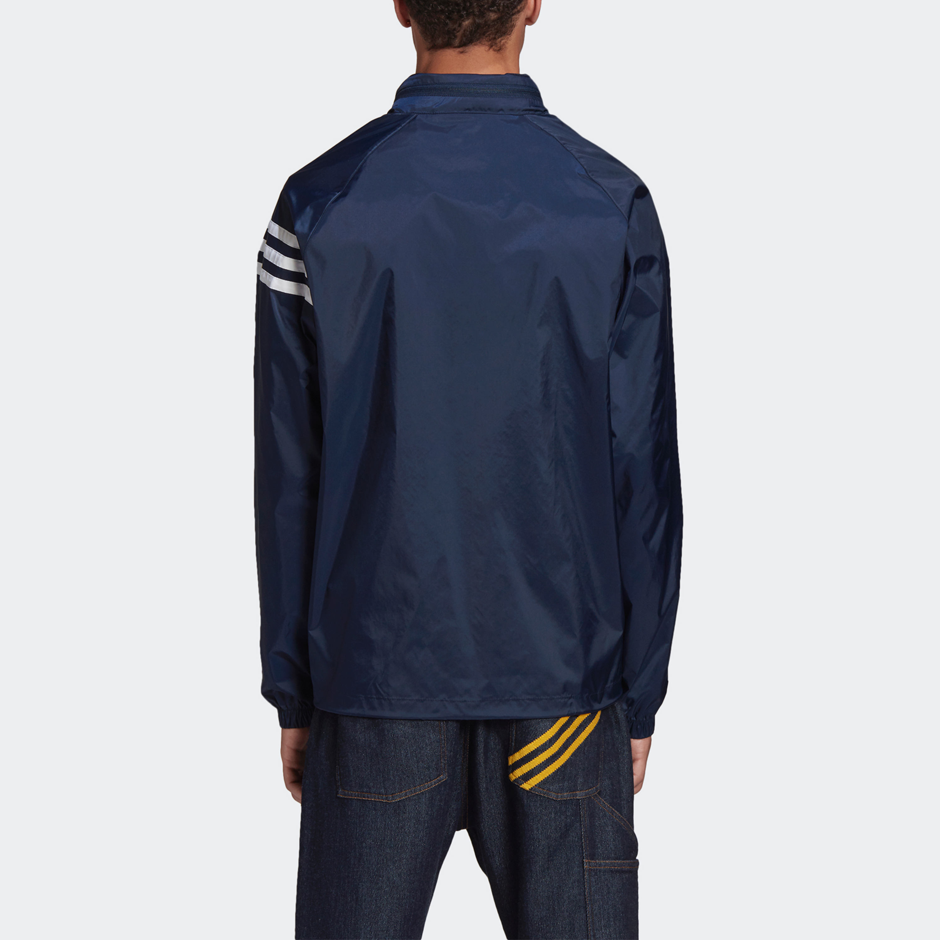 Adidas Originals HUMAN MADE Heart Logo Hooded Jacket Navy Blue GM4256 圖 5