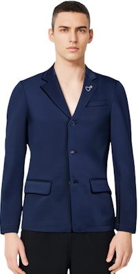 アディダス オリジナルス × HUMAN MADE ネイビー ハート 刺繍 ブレザー GR3715 Sizing アディダス オリジナルス × HUMAN MADE ネイビー ハート 刺繍 ブレザー GR3715