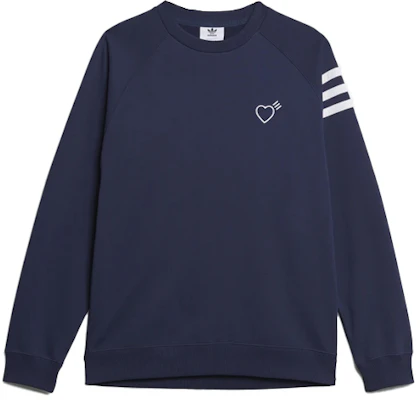 adidas Originals x HUMAN MADE Baju Navy Berjalur Kelabu Kolaborasi. GM4268 Buy adidas Originals x HUMAN MADE Baju Navy Berjalur Kelabu Kolaborasi. GM4268