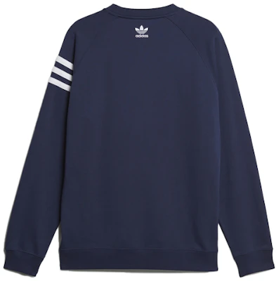 adidas Originals x HUMAN MADE Baju Navy Berjalur Kelabu Kolaborasi. GM4268 Lookbook adidas Originals x HUMAN MADE Baju Navy Berjalur Kelabu Kolaborasi. GM4268