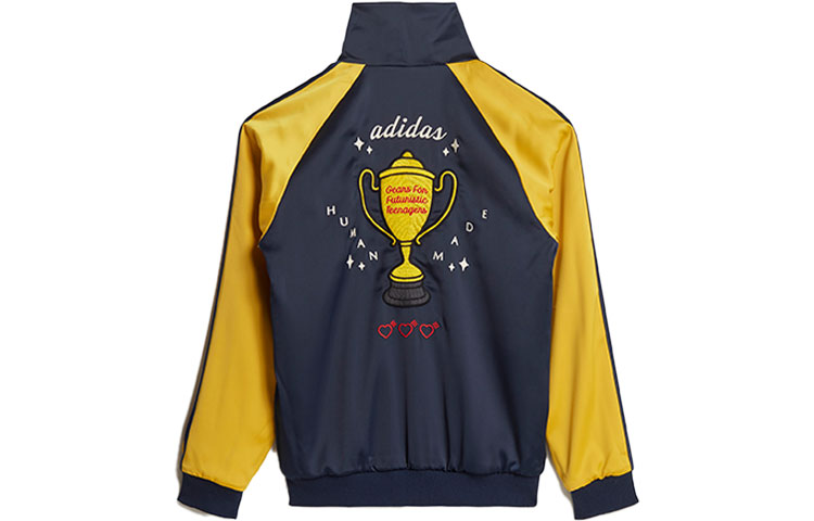 Lookbook adidas Originals x HUMAN MADE 雙面配色運動外套 - 休閒穿搭 GV4342