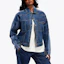 Purchase adidas Originals x Ivy Park Collab Triple Stripe Denim Jacket Unisex Blue HG6544