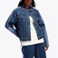 Sizing adidas Originals x Ivy Park Collab Triple Stripe Denim Jacket Unisex Blue HG6544