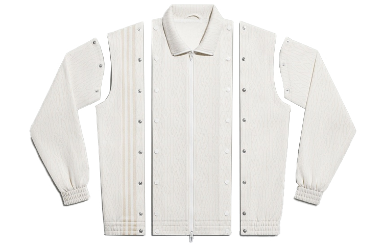 adidas Originals Ivy Park Detachable Sleeve Track Jacket Bright White Unisex H18993 圖 4