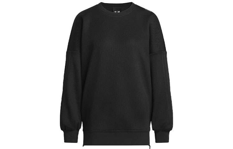 Order adidas Originals x IVY PARK FW23 男女黑色網眼長袖運動衫。 IP7918