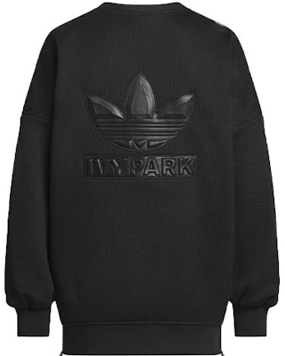 adidas Originals x IVY PARK FW23 男女黑色網眼長袖運動衫。 IP7918 Lookbook adidas Originals x IVY PARK FW23 男女黑色網眼長袖運動衫。 IP7918