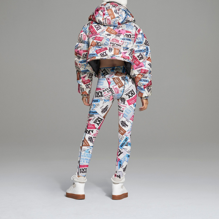 Adidas Originals Ivy Park Patterned Puffer Coat Multicolor Unisex H18992 圖 5