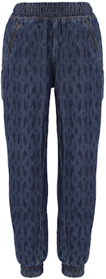 adidas Originals x IVY PARK Printed Loose Fit Denim Track Pants Blue Pants H61699 Lookbook adidas Originals x IVY PARK Printed Loose Fit Denim Track Pants Blue Pants H61699