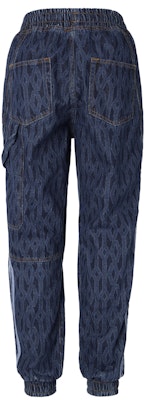 adidas Originals x IVY PARK Printed Loose Fit Denim Track Pants Blue Pants H61699 Shop adidas Originals x IVY PARK Printed Loose Fit Denim Track Pants Blue Pants H61699