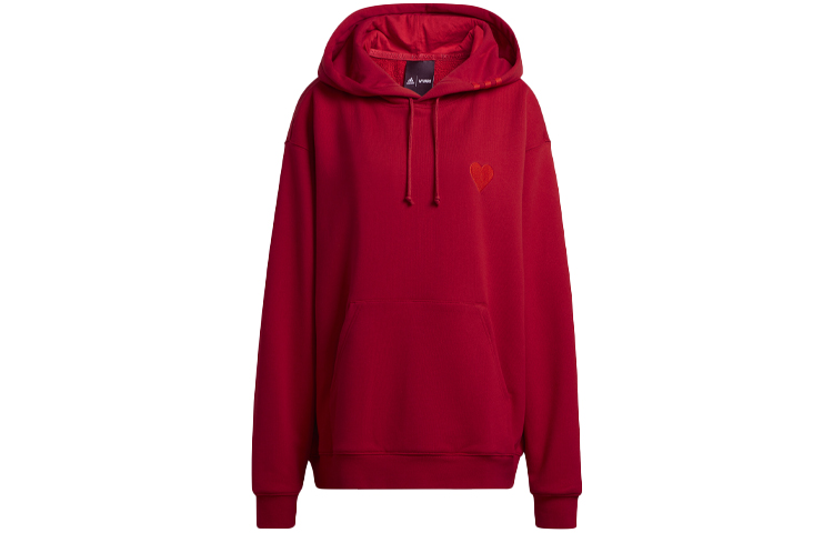 adidas Originals x IVY PARK Red Pullover Hoodie Unisex Casual Sportswear HI1956