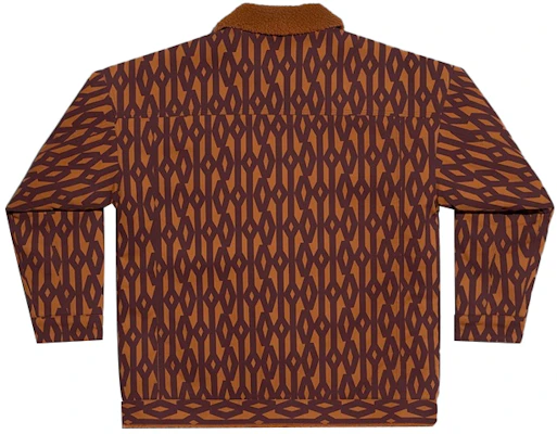 阿迪达斯Originals x Ivy Park复古印花夹克红棕色男女款 HB8438 Lookbook 阿迪达斯Originals x Ivy Park复古印花夹克红棕色男女款 HB8438