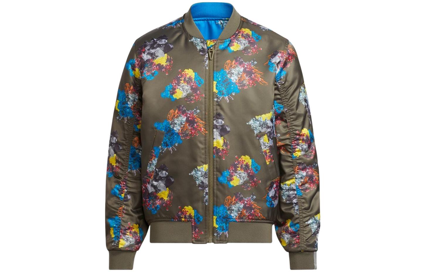adidas Originals IVY PARK Reversible Floral Print Jacket Multicolor Youth HS0026 圖 2