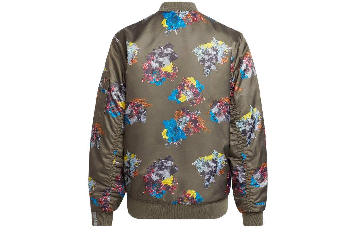 adidas Originals IVY PARK Reversible Floral Print Jacket Multicolor Youth HS0026 圖 3