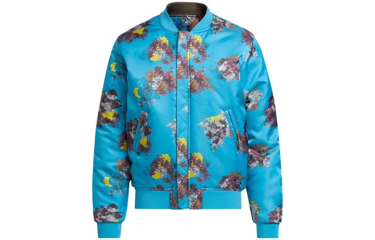 adidas Originals IVY PARK Reversible Floral Print Jacket Multicolor Youth HS0026 圖 4