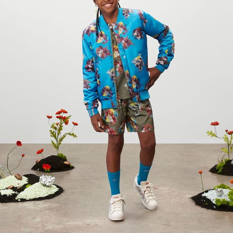 adidas Originals IVY PARK Reversible Floral Print Jacket Multicolor Youth HS0026 圖 8