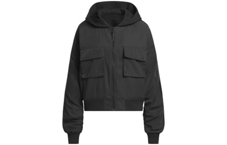 Order Jaket Berhudung Boleh Balik adidas Originals x IVY PARK Unisex Hitam IK9626