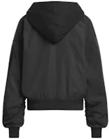 Lookbook 阿迪达斯Originals x IVY PARK可翻转连帽夹克 男女款 黑色 IK9626