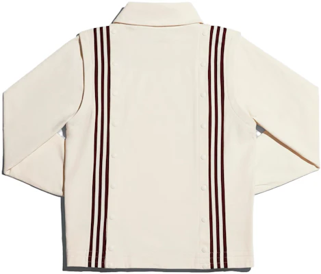 阿迪达斯Originals x IVY PARK条纹男女同款运动夹克奶油白 GK4901 Lookbook 阿迪达斯Originals x IVY PARK条纹男女同款运动夹克奶油白 GK4901